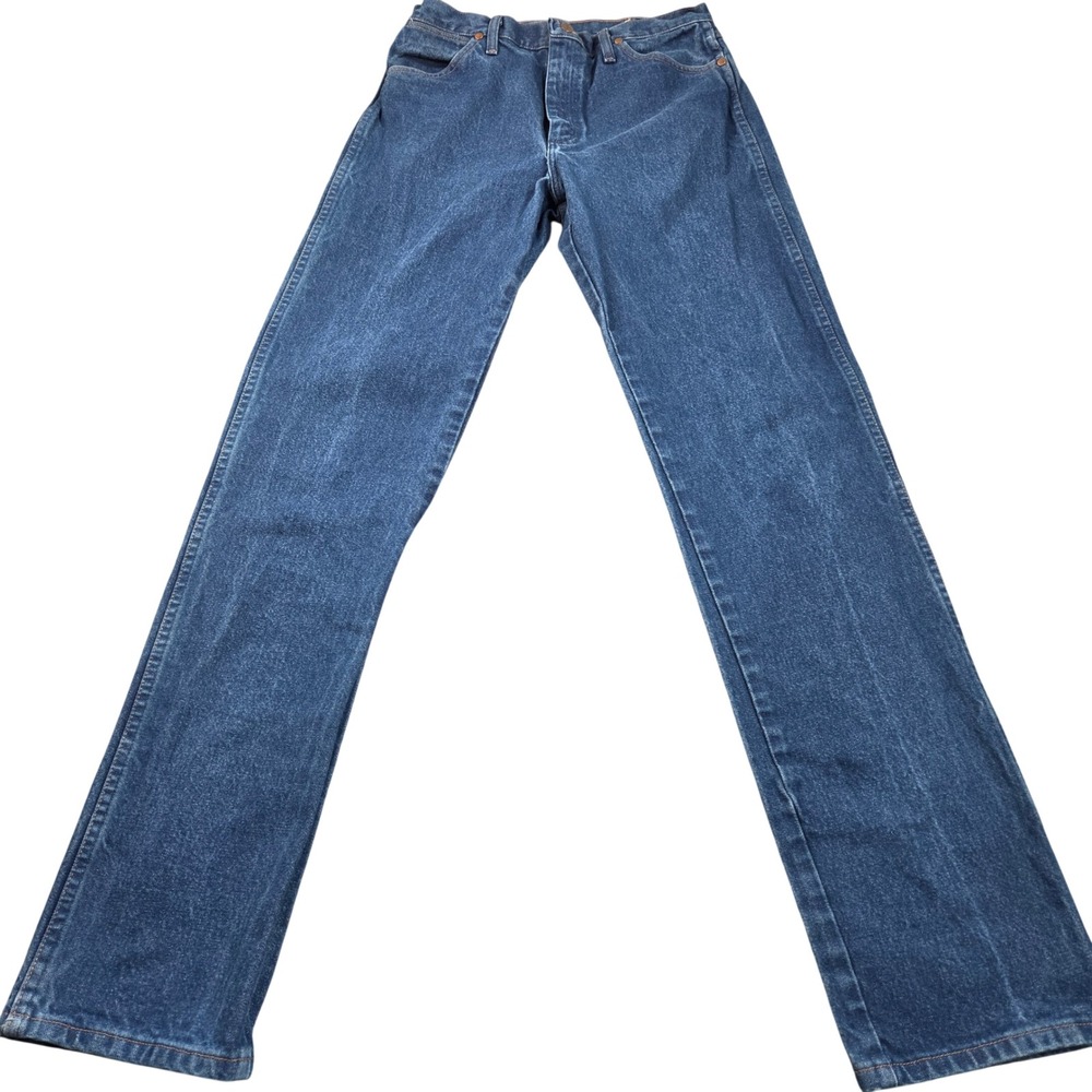 Wrangler Cowboy Cut Original Fit Jeans Blue 31x35 (tag 32x36) High Rise 13MWZPW